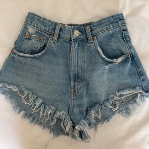 Zara jean shorts